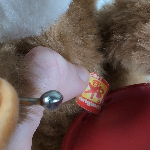 Vintage Carl Original Wind Up Monkey Drummer Toy West Germany Stuffed Plush READ - Picture 5 of 8